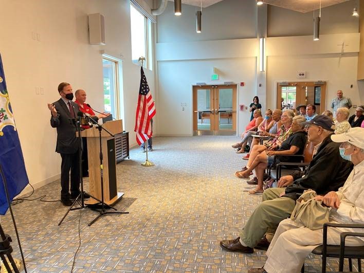Blumenthal, a member of the Senate Special Committee on Aging, met with Connecticut seniors and urged Senate passage of legislation that would lower the cost of lifesaving prescription medications. 